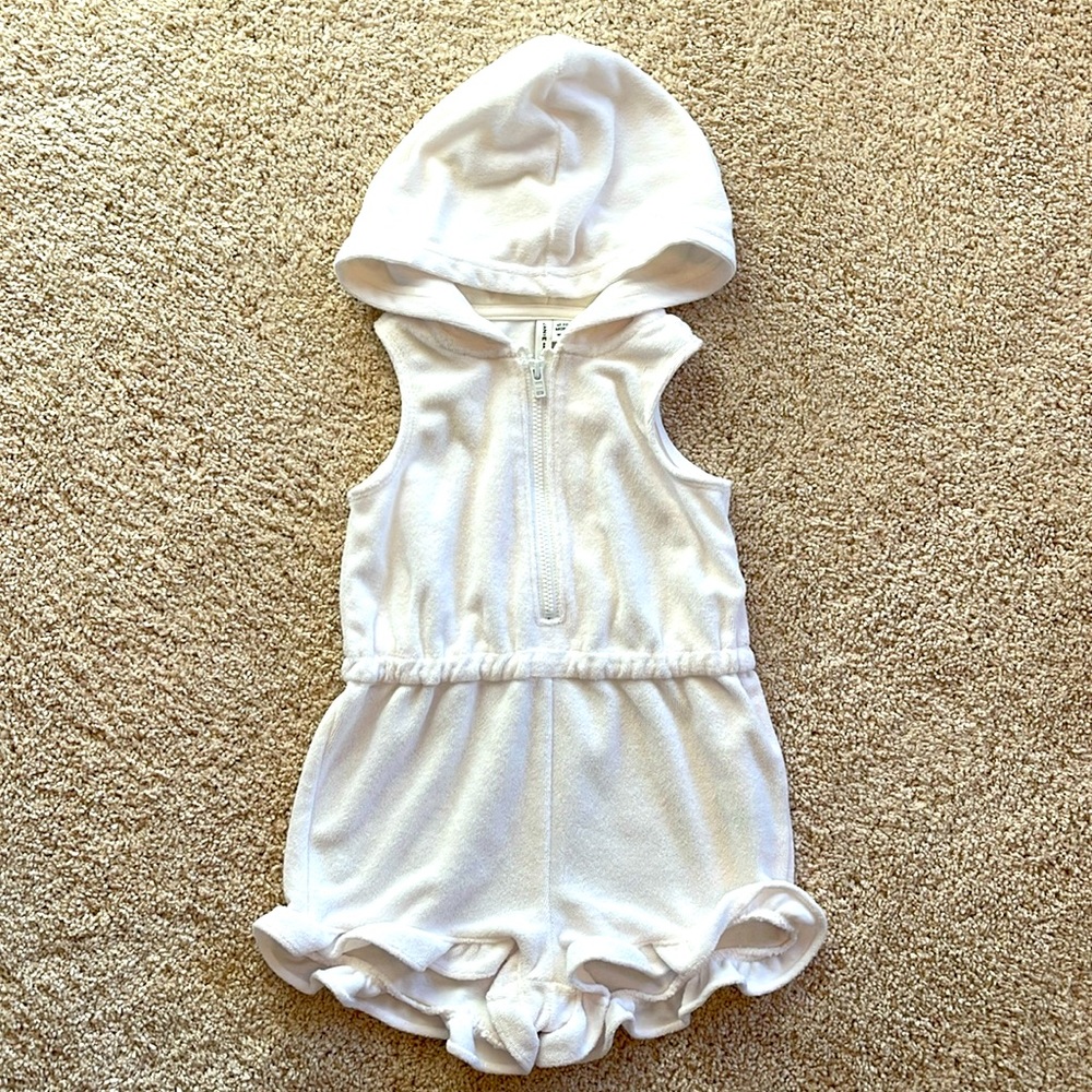 Janie and Jack Terry Swim Coverup/Romper